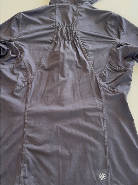 Athletes-Gray-1/4-Snap-Pullover-Kangaroo Pocket-Athletic-Athleisure-S - Picture 4 of 11